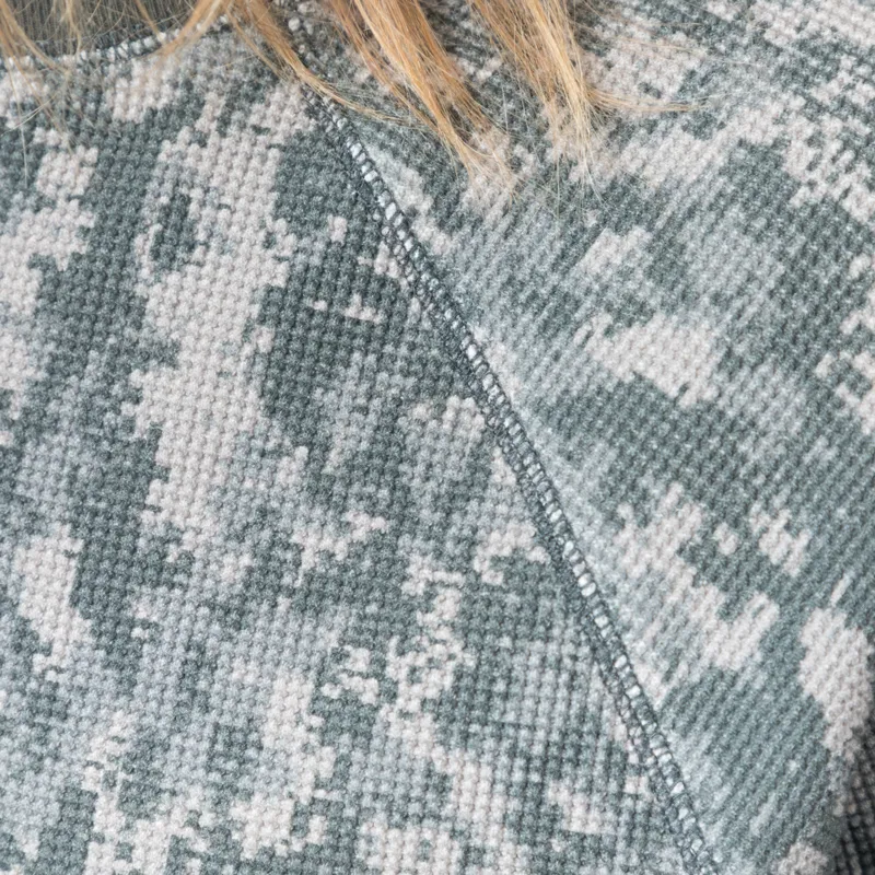 Butter Goods Waffle Long Sleeve Top Digital Camo-4