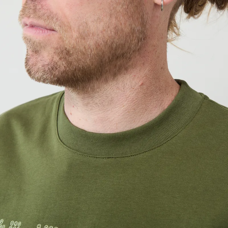 Butter Goods Terminal T Shirt Army-3