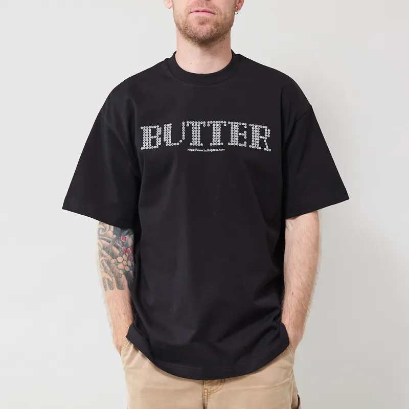 Butter Goods Terminal T Shirt Black-1
