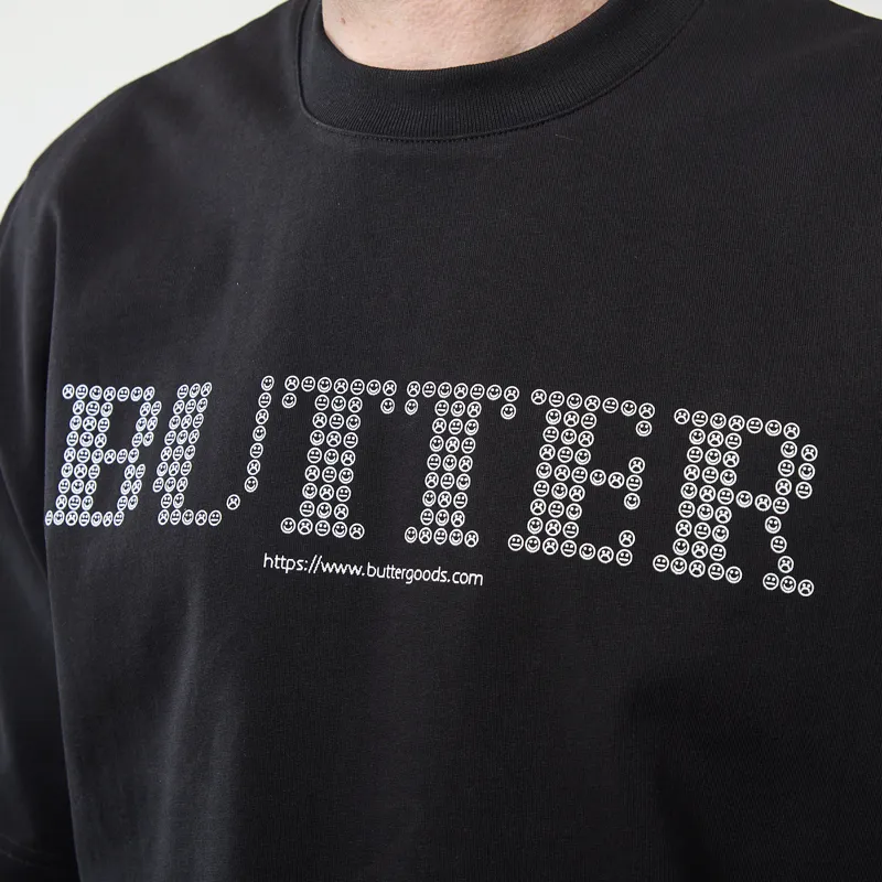 Butter Goods Terminal T Shirt Black-3