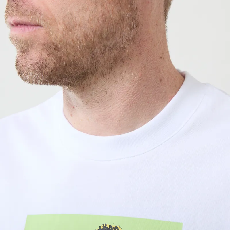 Butter Goods Lazy Calm T Shirt White-2