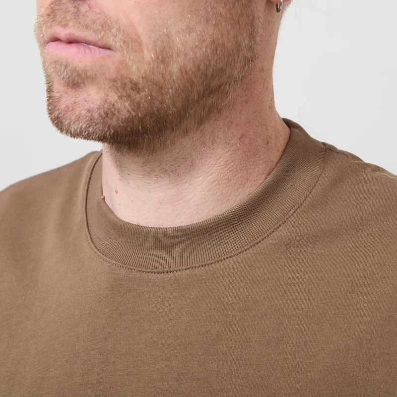 Butter Goods Terrain T Shirt Dark Taupe-3