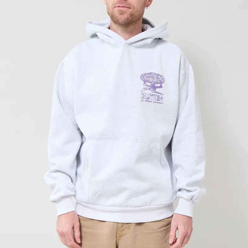 Butter Goods Terrain Pullover Hood Ash-2