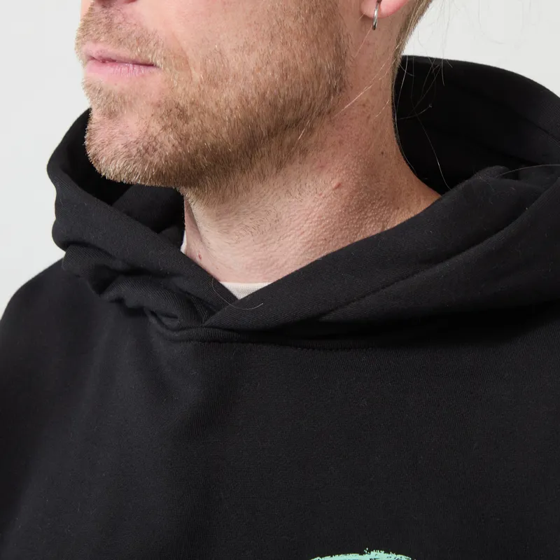 Butter Goods Terrain Pullover Hood Black-3