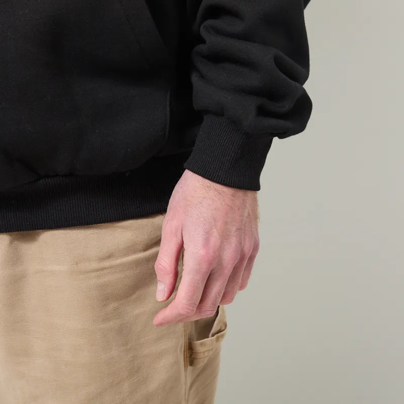 Butter Goods Terrain Pullover Hood Black-7