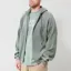 Butter Goods Faded Waffle Zip-Thru Hood Washed Sage