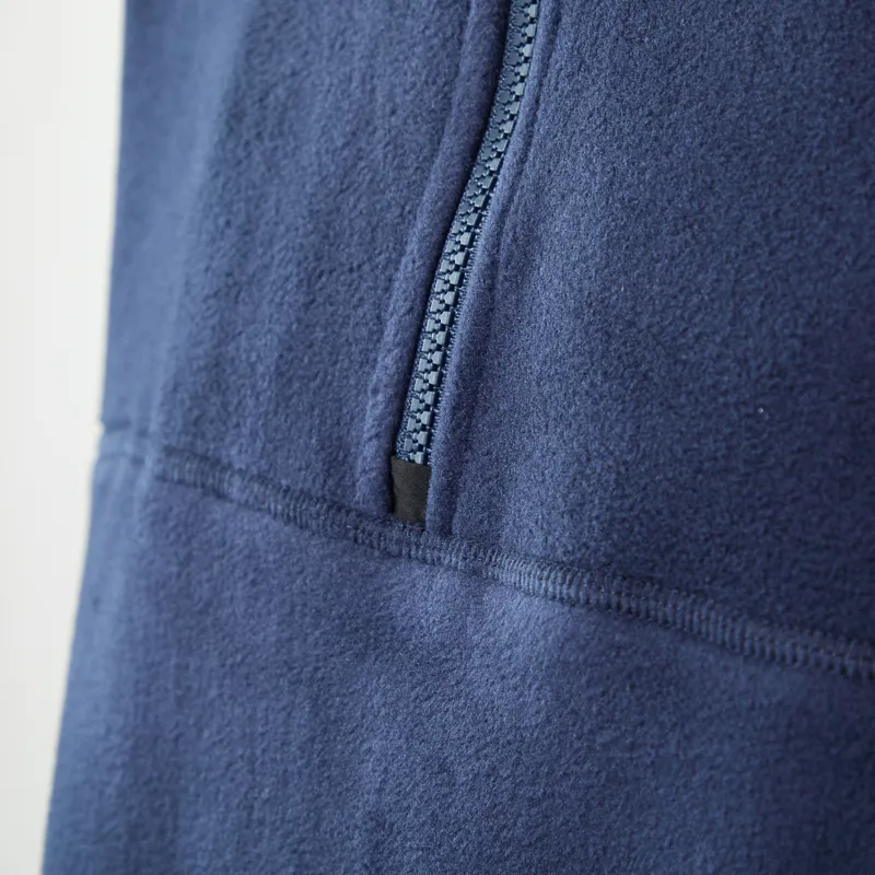 Butter Goods Polartec Quarter Zip Pullover Navy-5