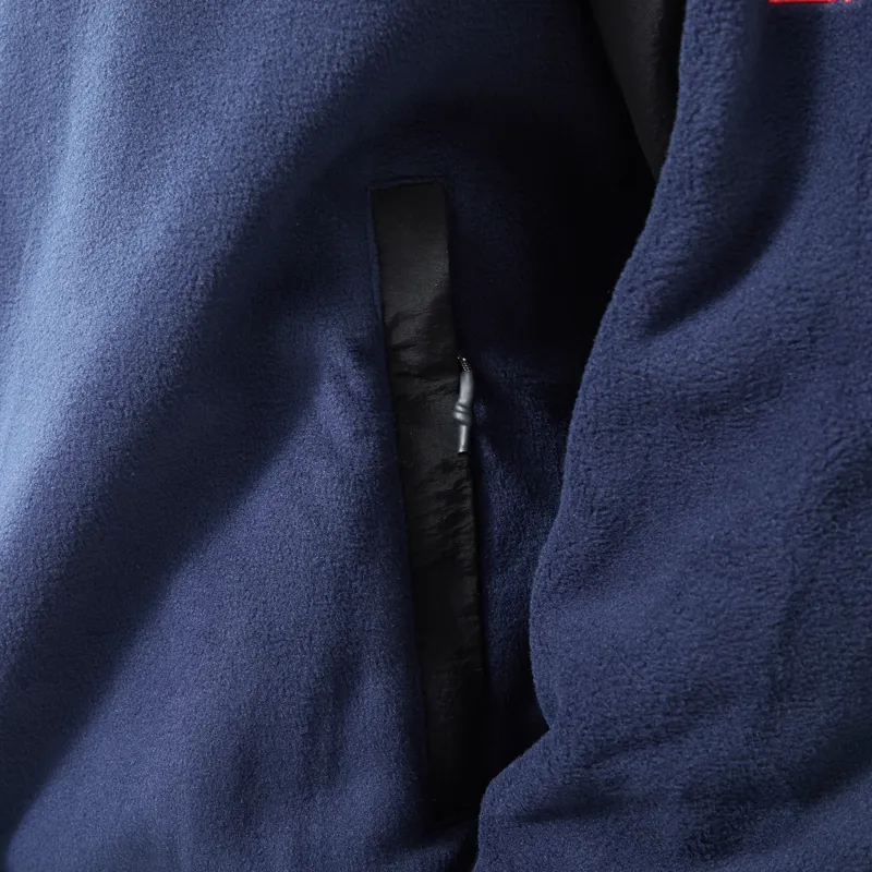 Butter Goods Polartec Quarter Zip Pullover Navy-8