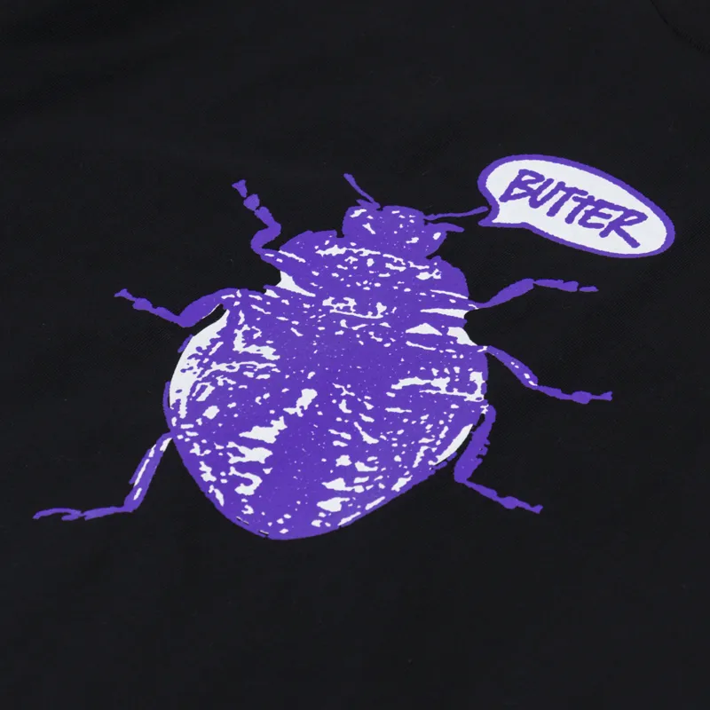 Butter Goods Beetle T Shirt Black-2