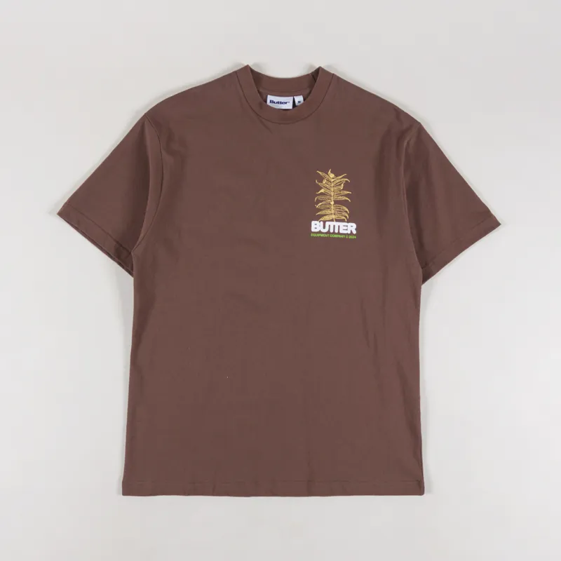 Butter Goods Earth T Shirt Brown-1
