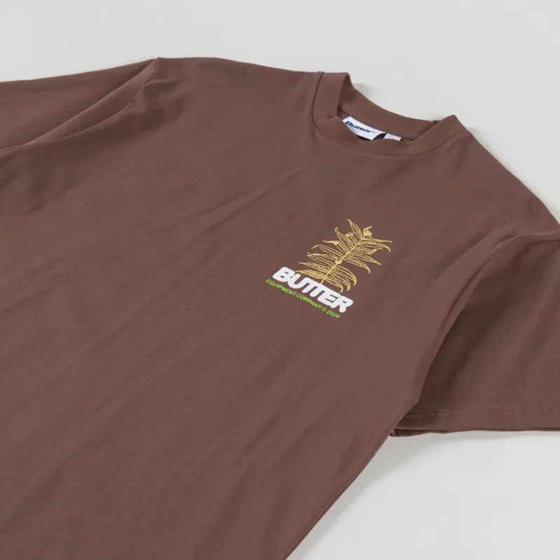 Butter Goods Earth T Shirt Brown-3