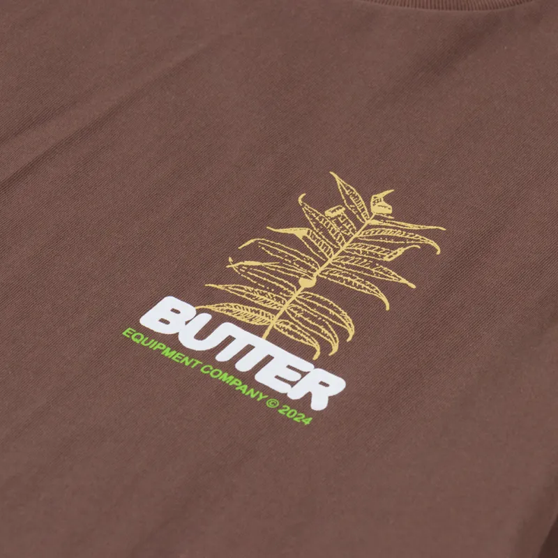 Butter Goods Earth T Shirt Brown-5