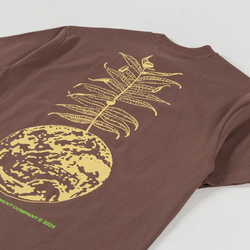 Butter Goods Earth T Shirt Brown-2