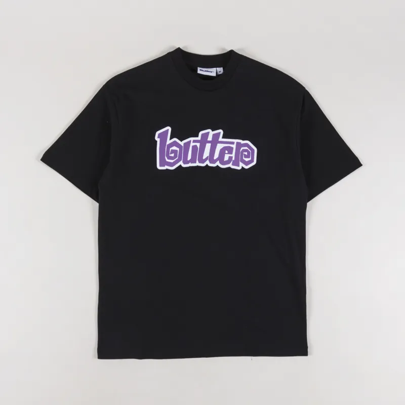 Butter Goods Swirl T Shirt Black