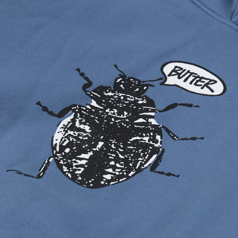 Butter Goods Beetle Pullover Hoodie Slate-4