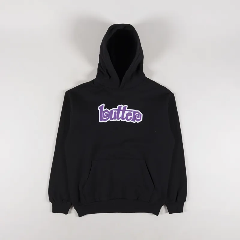 Butter Goods Swirl Pullover Hoodie Black