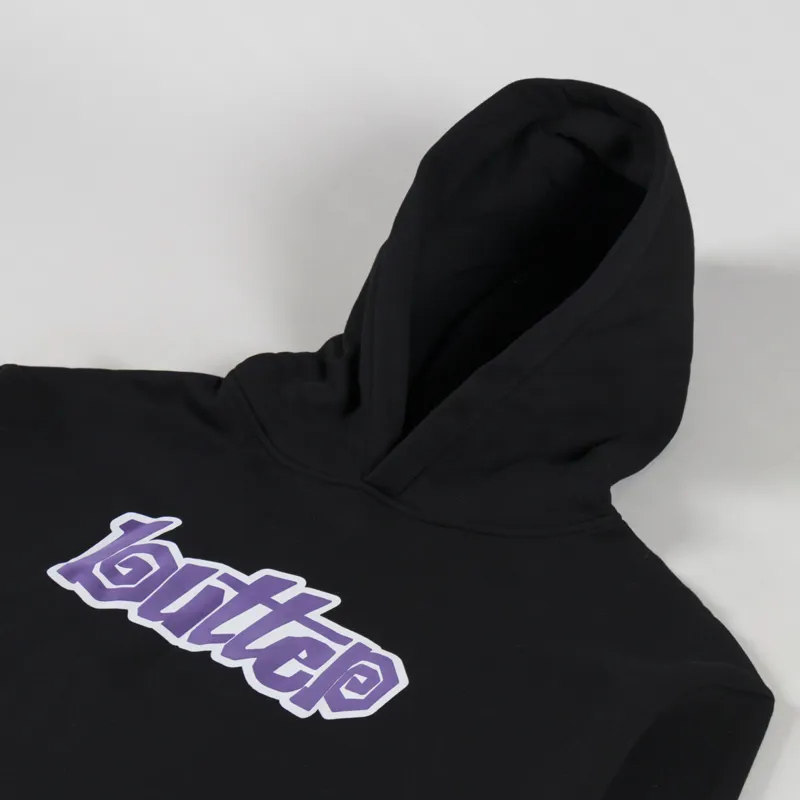 Butter Goods Swirl Pullover Hoodie Black-2