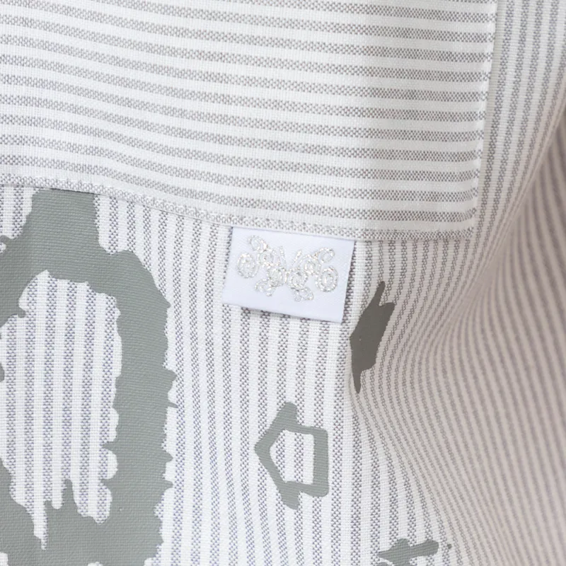 CANDICE Bloom Short Sleeve Shirt Grey-7