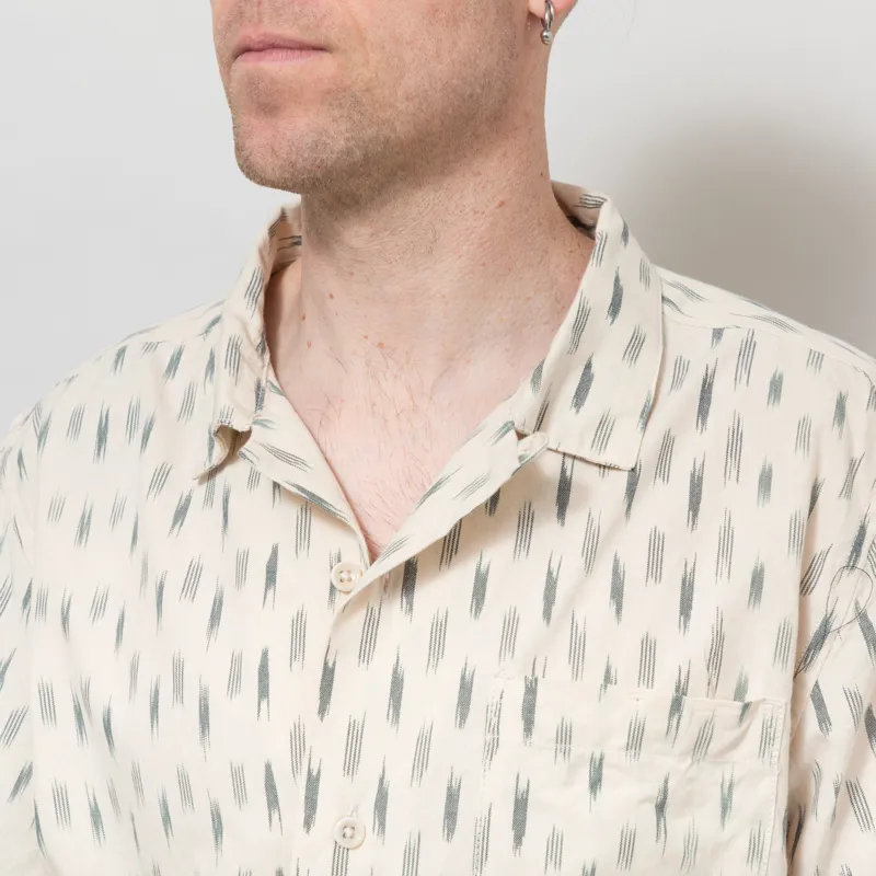 Service Works Ikat Shirt White-3