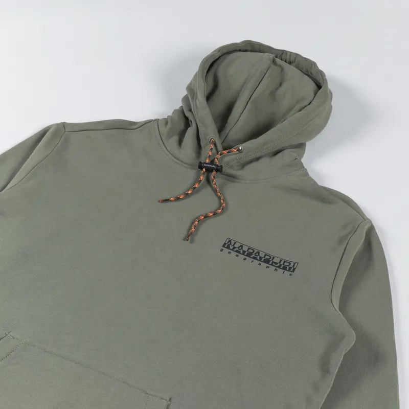 Napapijri Mataje Hoodie Green Lichen-3