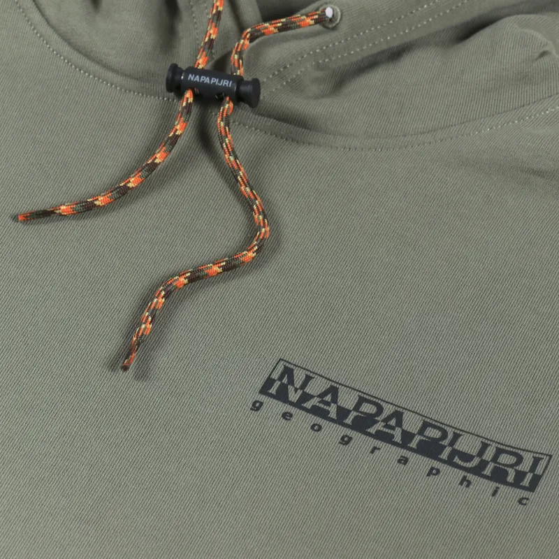 Napapijri Mataje Hoodie Green Lichen-5