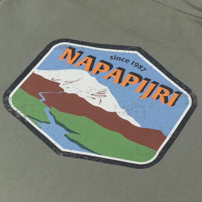 Napapijri Mataje Hoodie Green Lichen-4