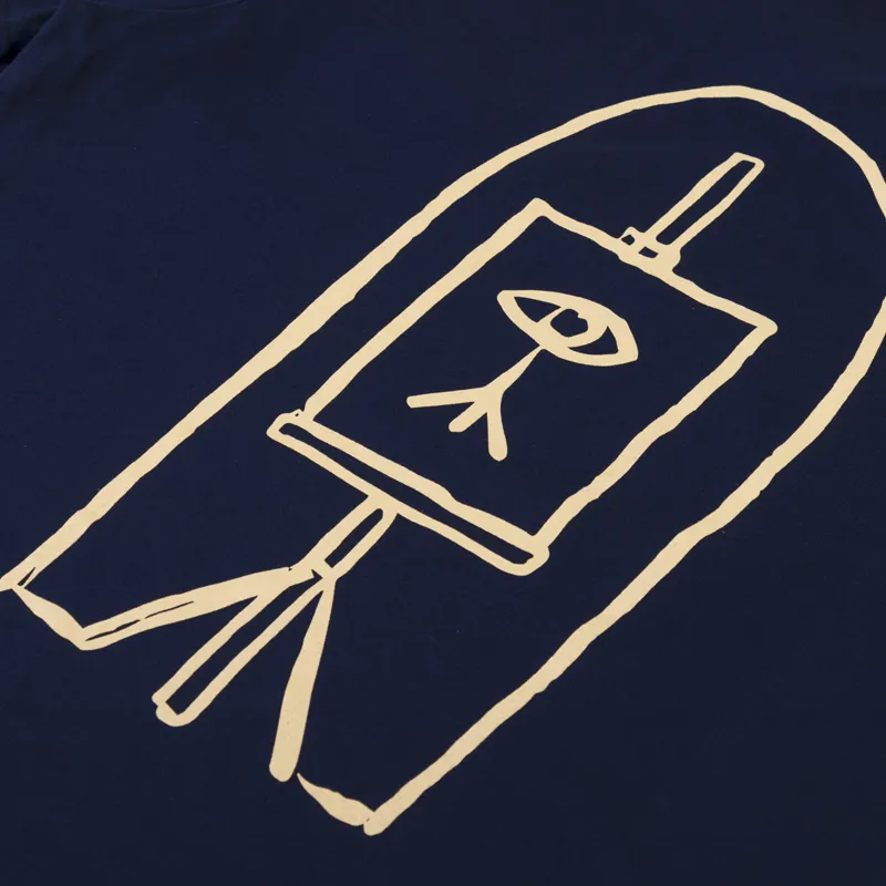Still Life Shop T Shirt Navy-4