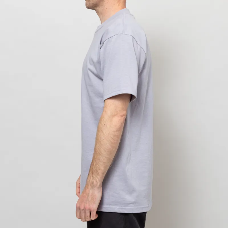 Huf Blocks T Shirt Lilac Chalk-2