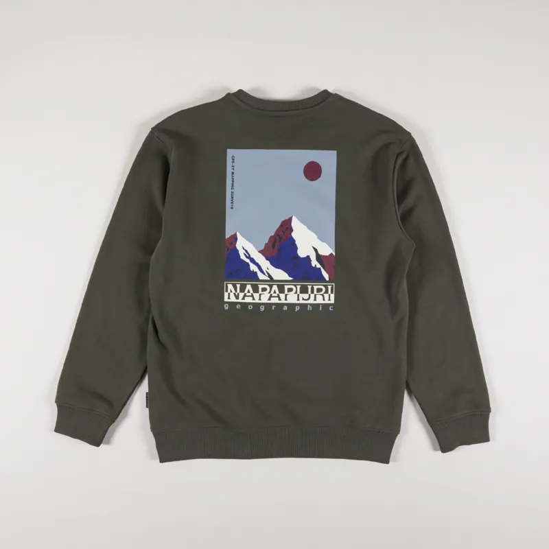 Napapijri Telemark Sweatshirt Green Depths