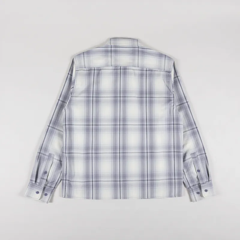 Huf Fillmore Plaid Shacket Grey-1