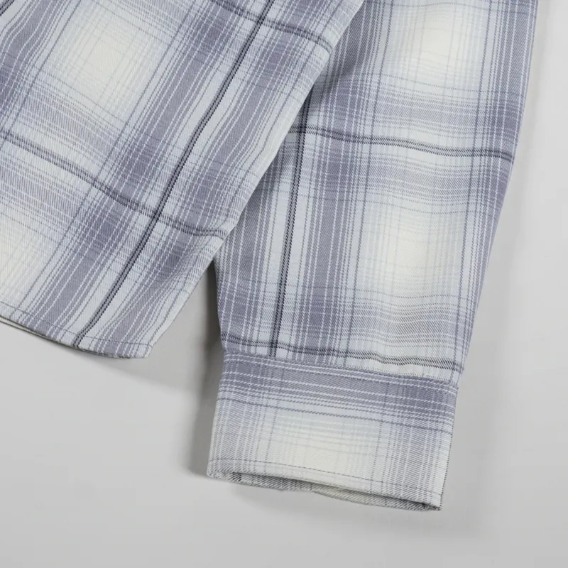 Huf Fillmore Plaid Shacket Grey-6