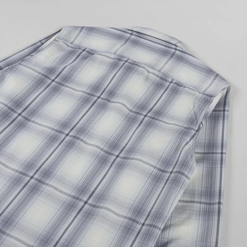 Huf Fillmore Plaid Shacket Grey-3