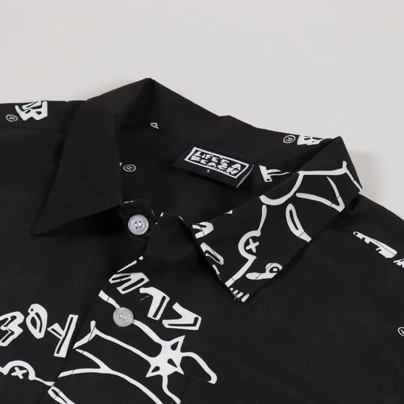 Lifes A Beach Bad Boy Club Shirt Black-4