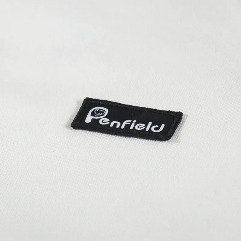 Penfield Badge Sweatshirt Marshmallow-3
