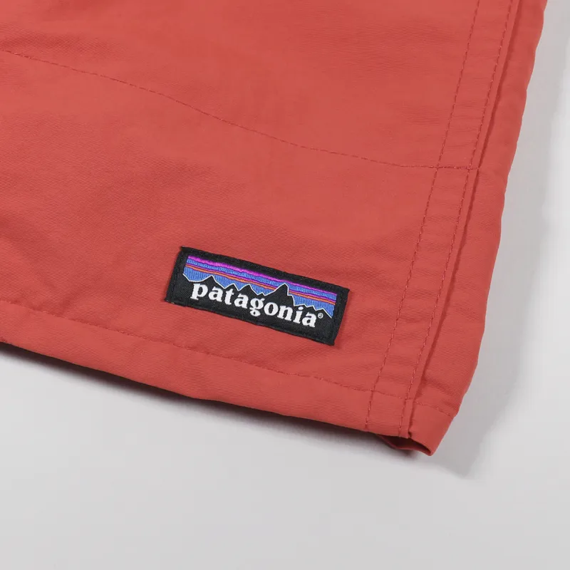 Patagonia Baggies Longs 7 Inch Shorts Sumac Red-4