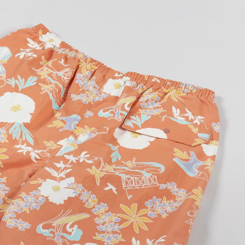 Patagonia Baggies Shorts 5 Inch Climb Hike Surf Tigerlily Orange-4