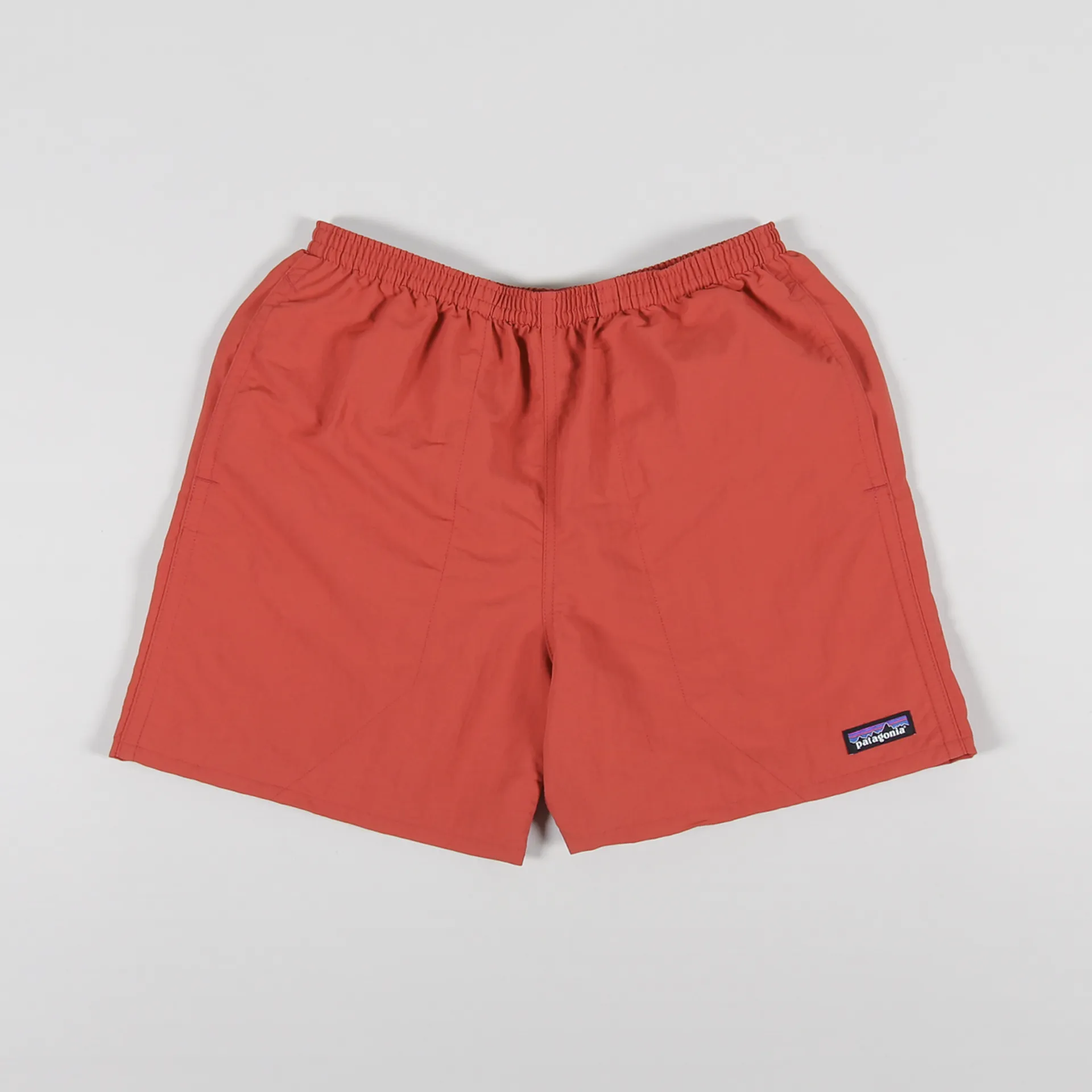 Patagonia Mens NetPlus Swimming Baggies Shorts 5 Inch Sumac Red