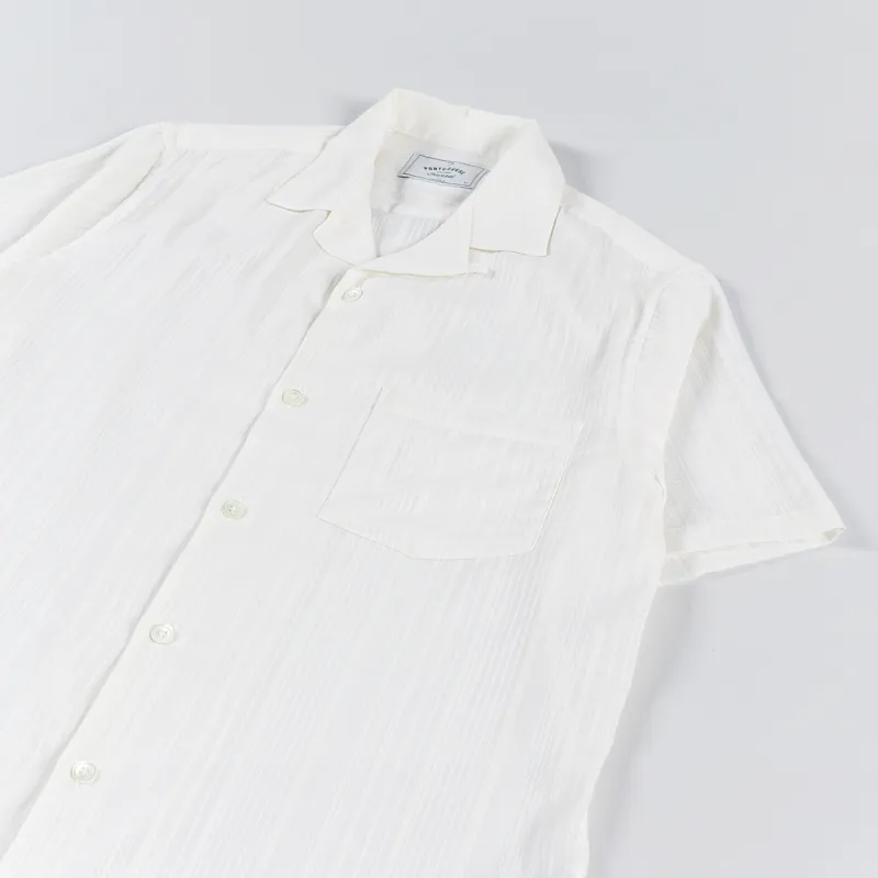 Portuguese Flannel Bahia Shirt White-1
