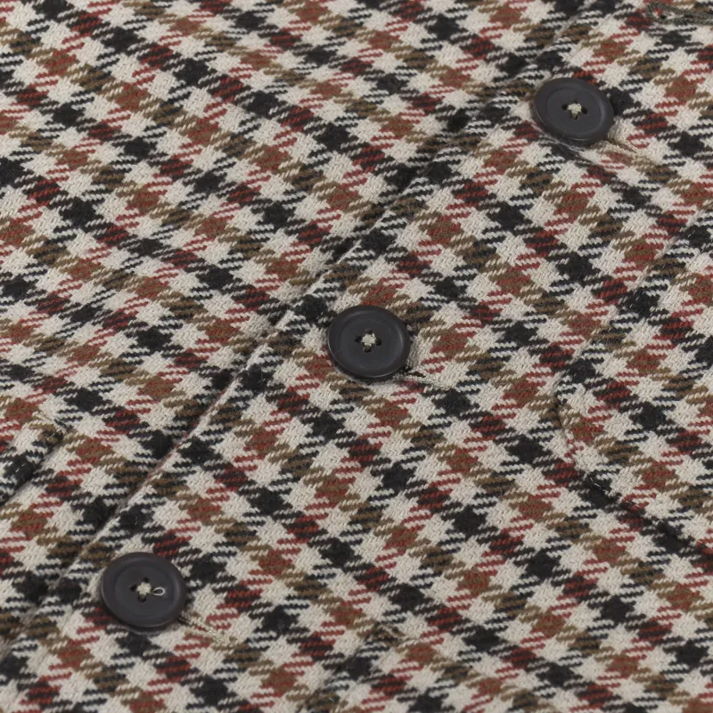 Universal Works Bakers V3 Chore Jacket Stone Recycled Columbo Tweed-7