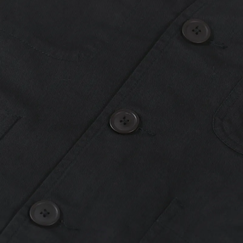 Universal Works Bakers Jacket Black Twill-7