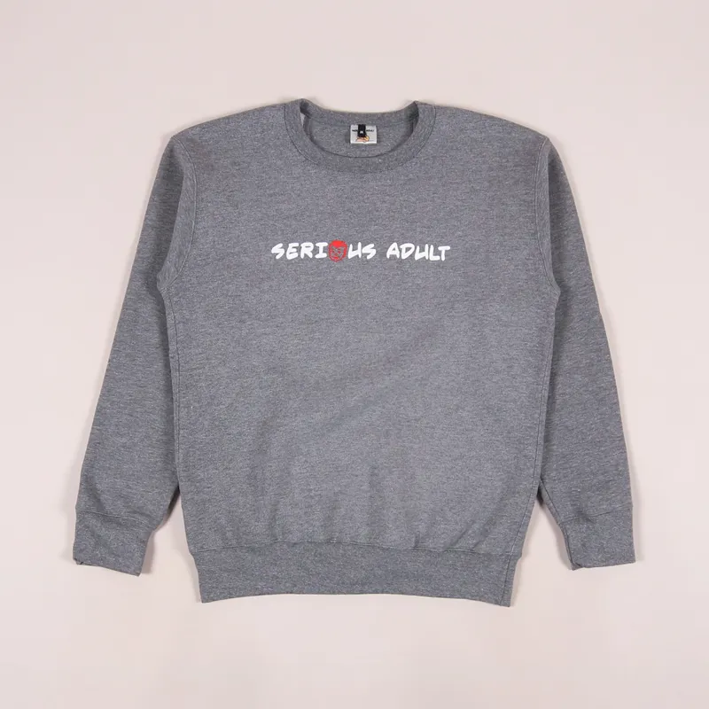 Serious Adult Bakery Boy Sweat Grey