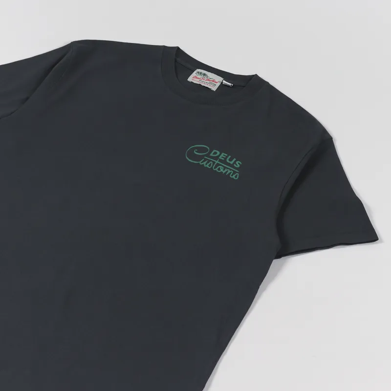 Deus Ex Machina Balance T Shirt Phantom Black-3