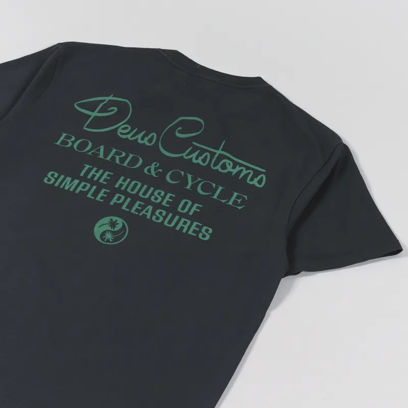 Deus Ex Machina Balance T Shirt Phantom Black-2