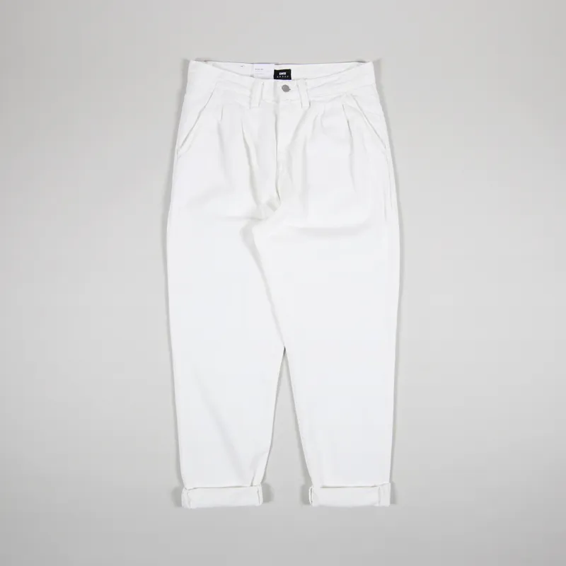 Edwin Balder Pant White