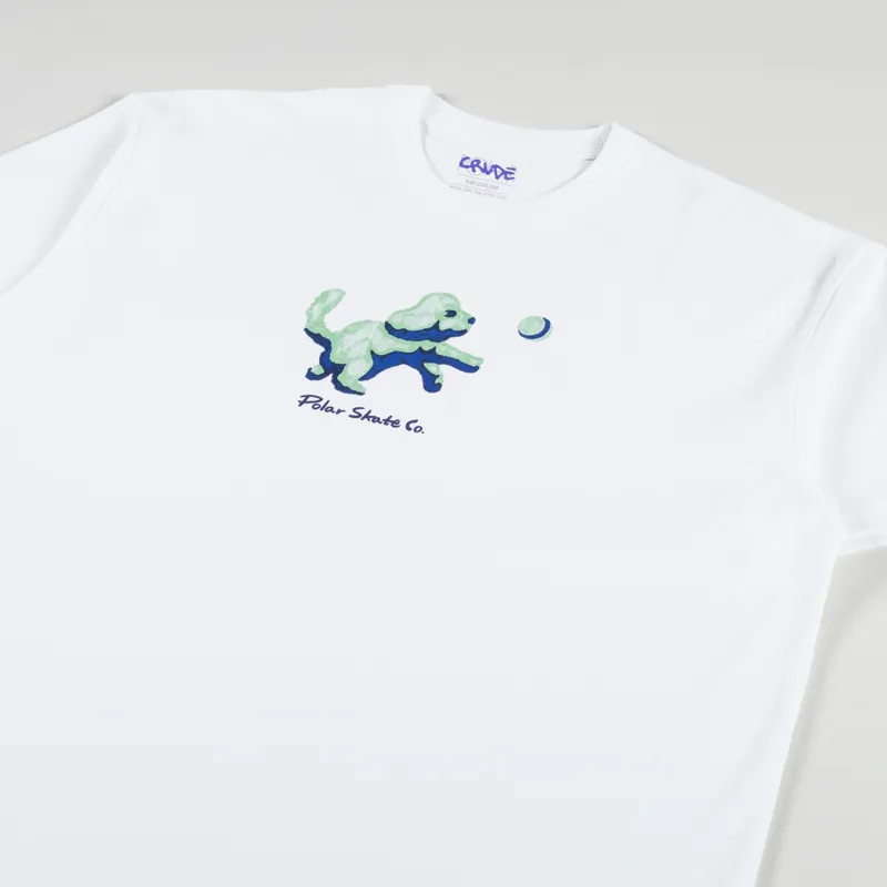 Polar Skate Co. Ball T Shirt White-1