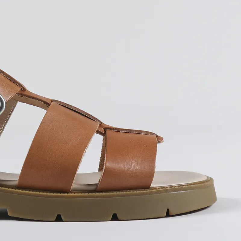 Kleman Womens Ballast B VGT Sandals Whisky-6