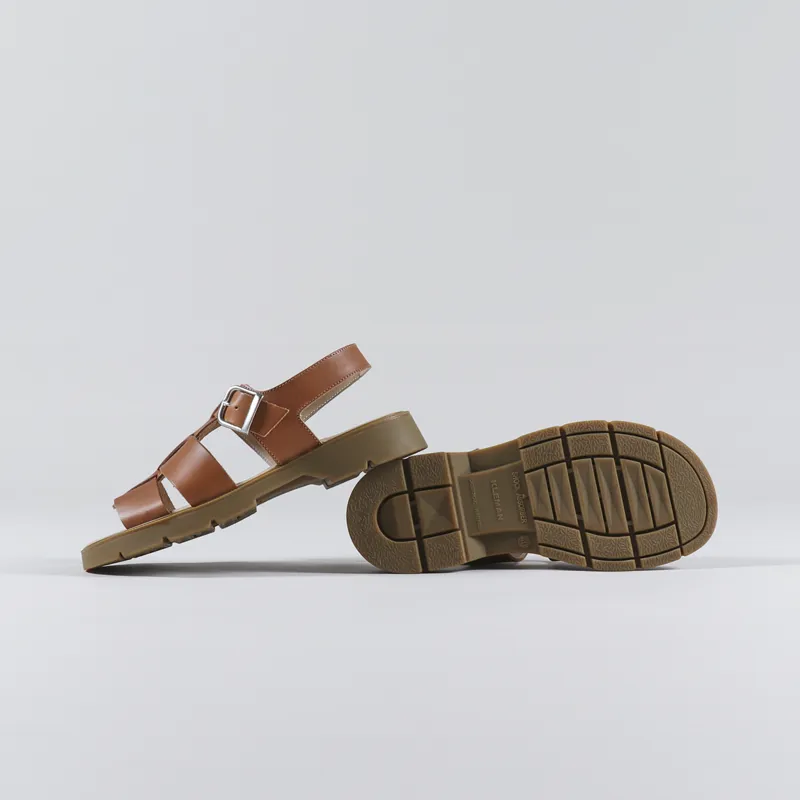 Kleman Womens Ballast B VGT Sandals Whisky-2