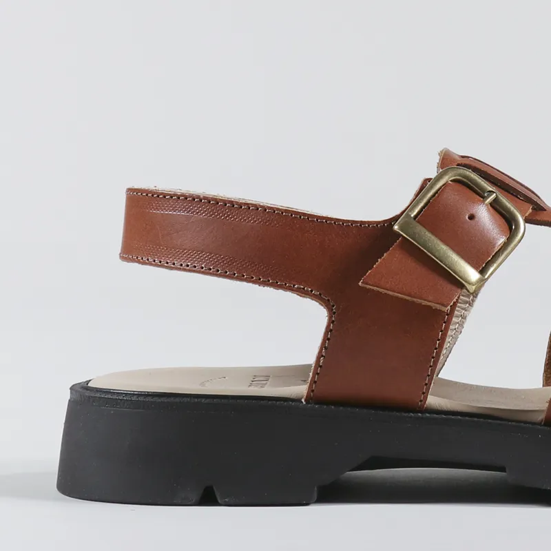 Kleman Womens Ballast VGT Sandals Caramel-5