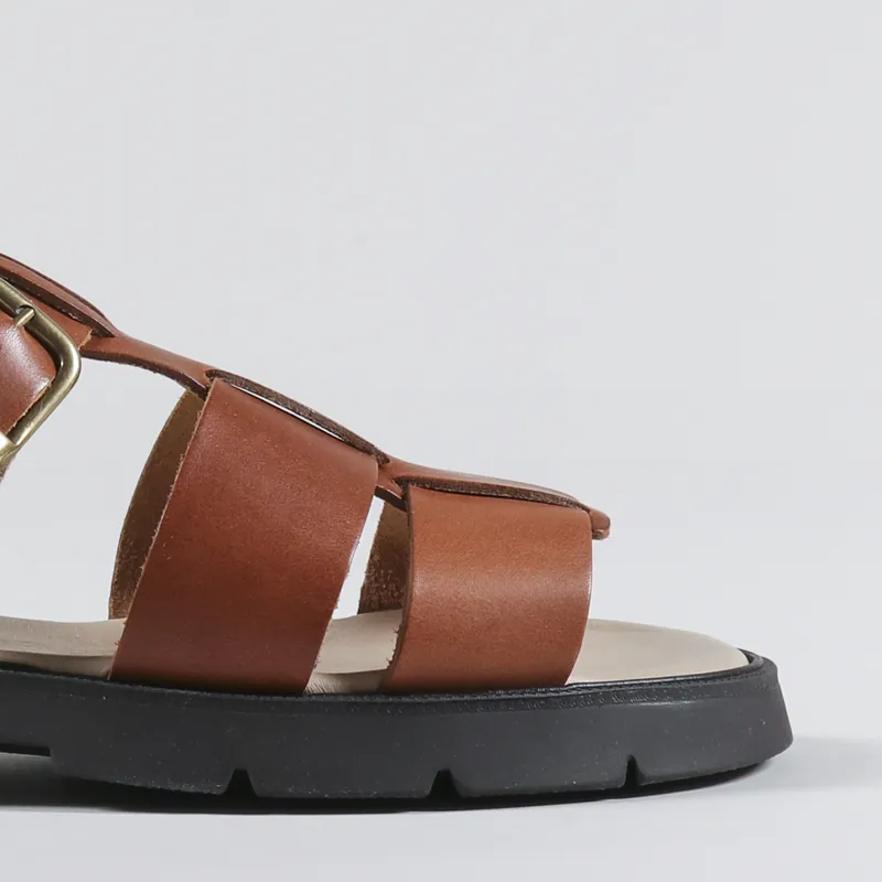 Kleman Womens Ballast VGT Sandals Caramel-6