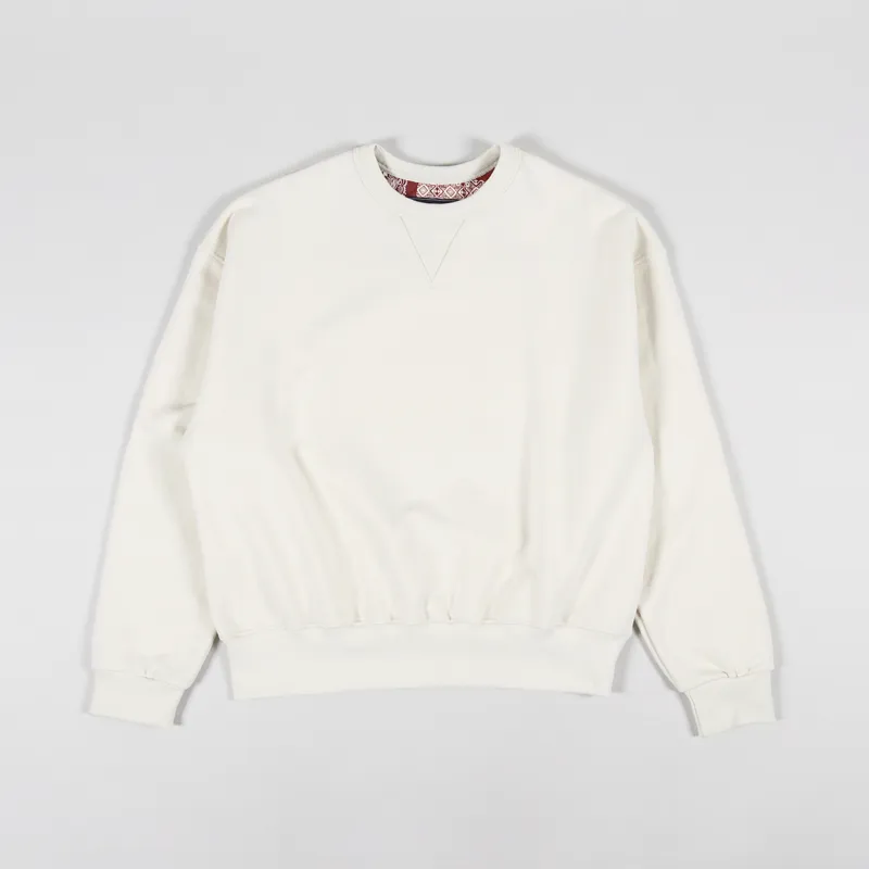 FrizmWORKS Bandana Block Sweatshirt Cream